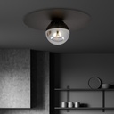 Solar 1 ceiling lamp – graphite – photo 5