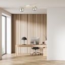 Splendi 2 ceiling lamp – White, graphite – photo 4