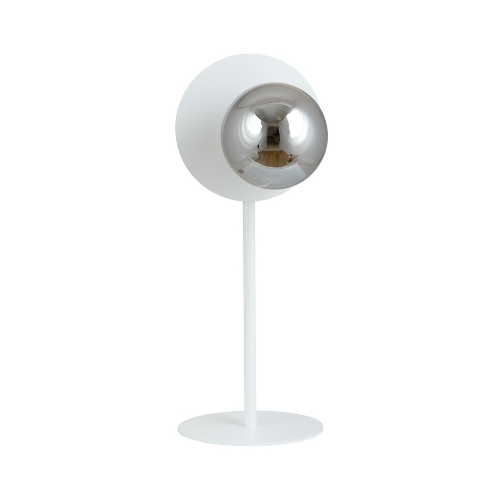 Oslo Ln Tischlampe – Weiß, Graphit – Foto 3