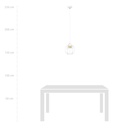 Ajax 1 pendant lamp – White – photo 6