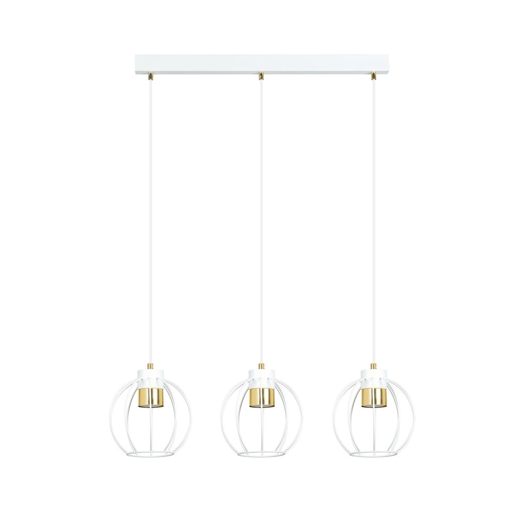 Ajax 3 pendant lamp – White – photo 3