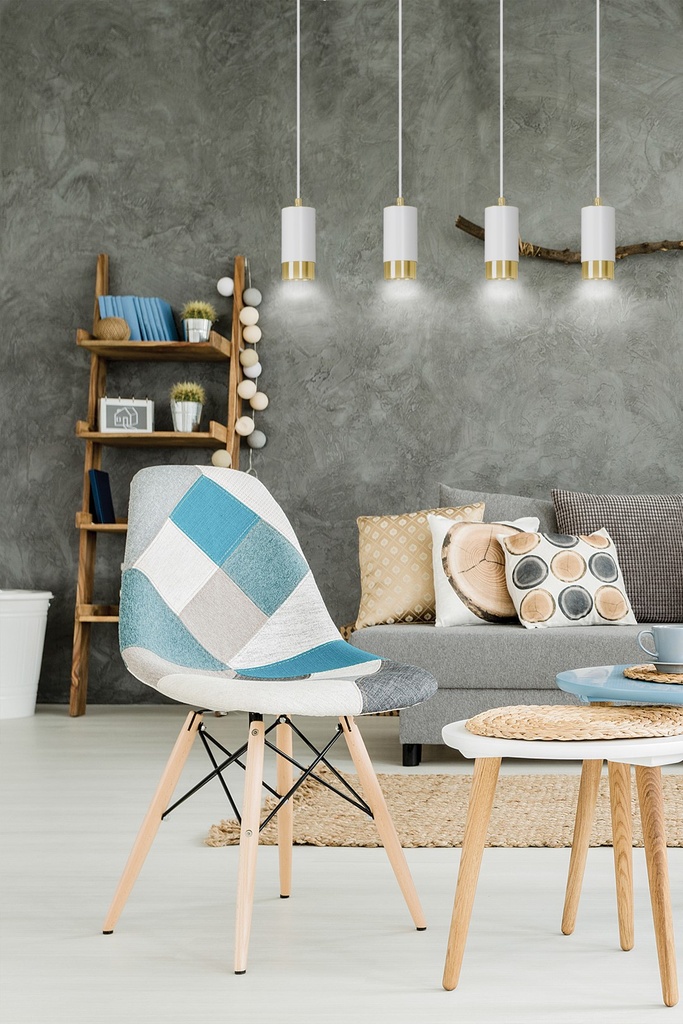 Fumiko pendant lamp 4 – Gold – photo 5