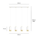 Fumiko pendant lamp 4 – Gold – photo 9