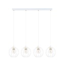 Gino 4 pendant lamp – White – photo 3