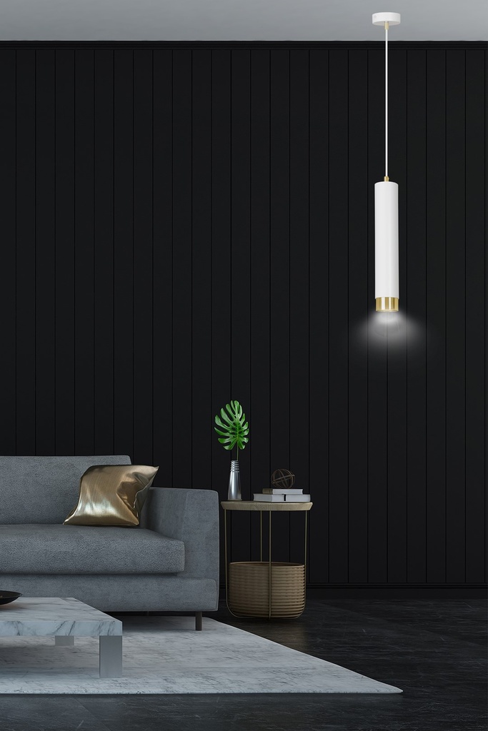Kibo pendant lamp 1 – Gold – photo 7