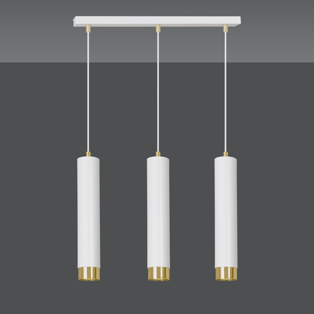 Kibo 3 pendant lamp – Gold – photo 3