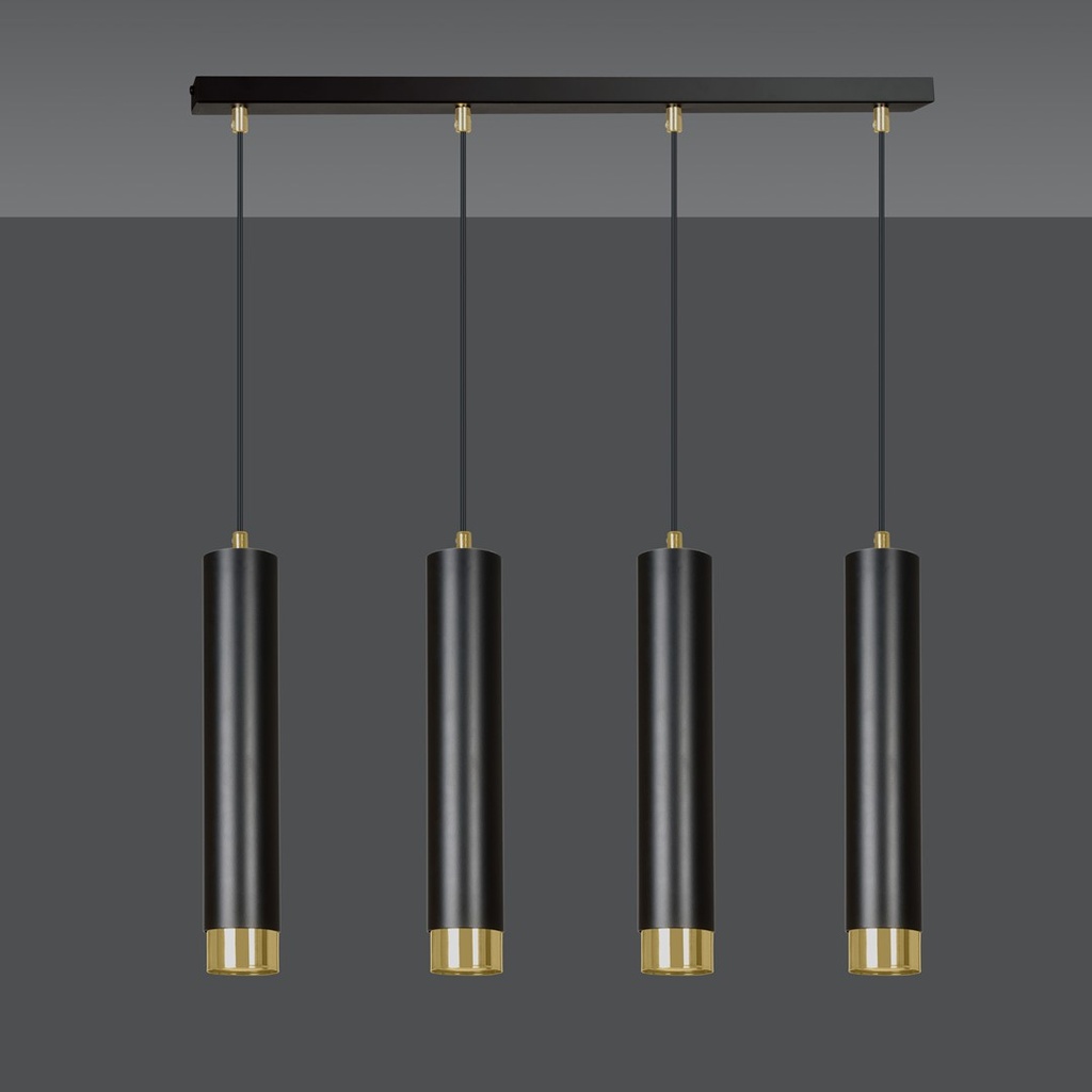 Kibo 4 pendant lamp – Gold – photo 3