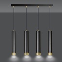 Kibo 4 pendant lamp – Gold – photo 4