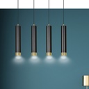 Kibo 4 pendant lamp – Gold – photo 8