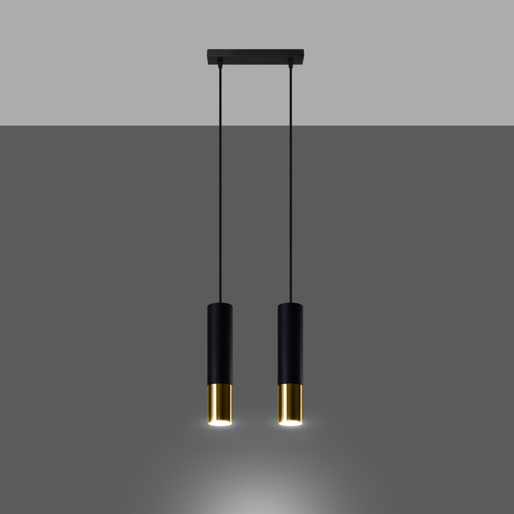 Suspension LOOPEZ 2 – Or – photo 4