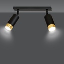 Hiro 2 ceiling lamp – Gold – photo 4