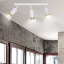 Hiro 3 ceiling lamp – Gold – photo 6