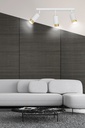 Hiro 3 ceiling lamp – Gold – photo 7