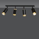 Hiro 4 ceiling lamp – Gold – photo 3
