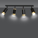 Hiro 4 ceiling lamp – Gold – photo 4