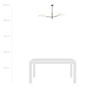 Lotus 2 ceiling lamp – White – photo 8