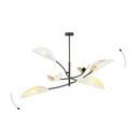 Lotus 6 ceiling lamp – White – photo 4