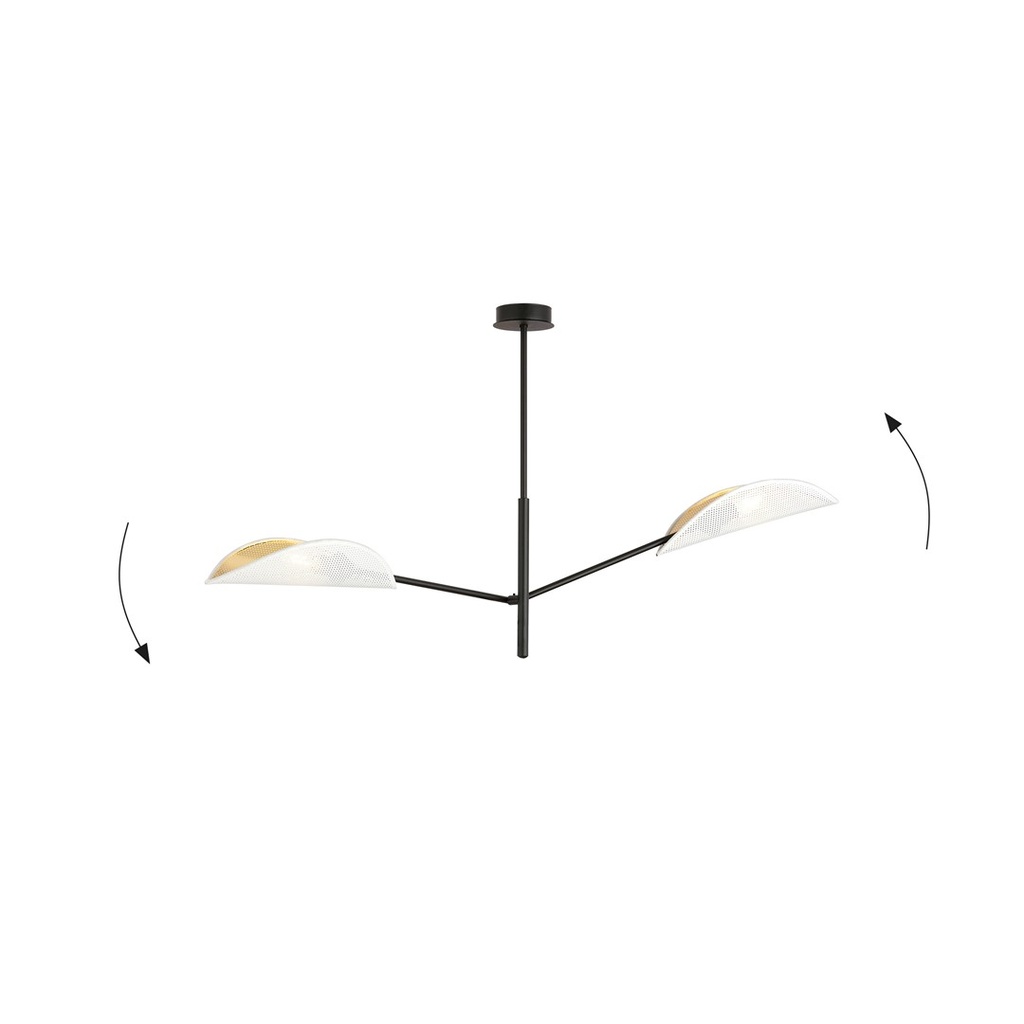 Vene 2 ceiling lamp – White – photo 4