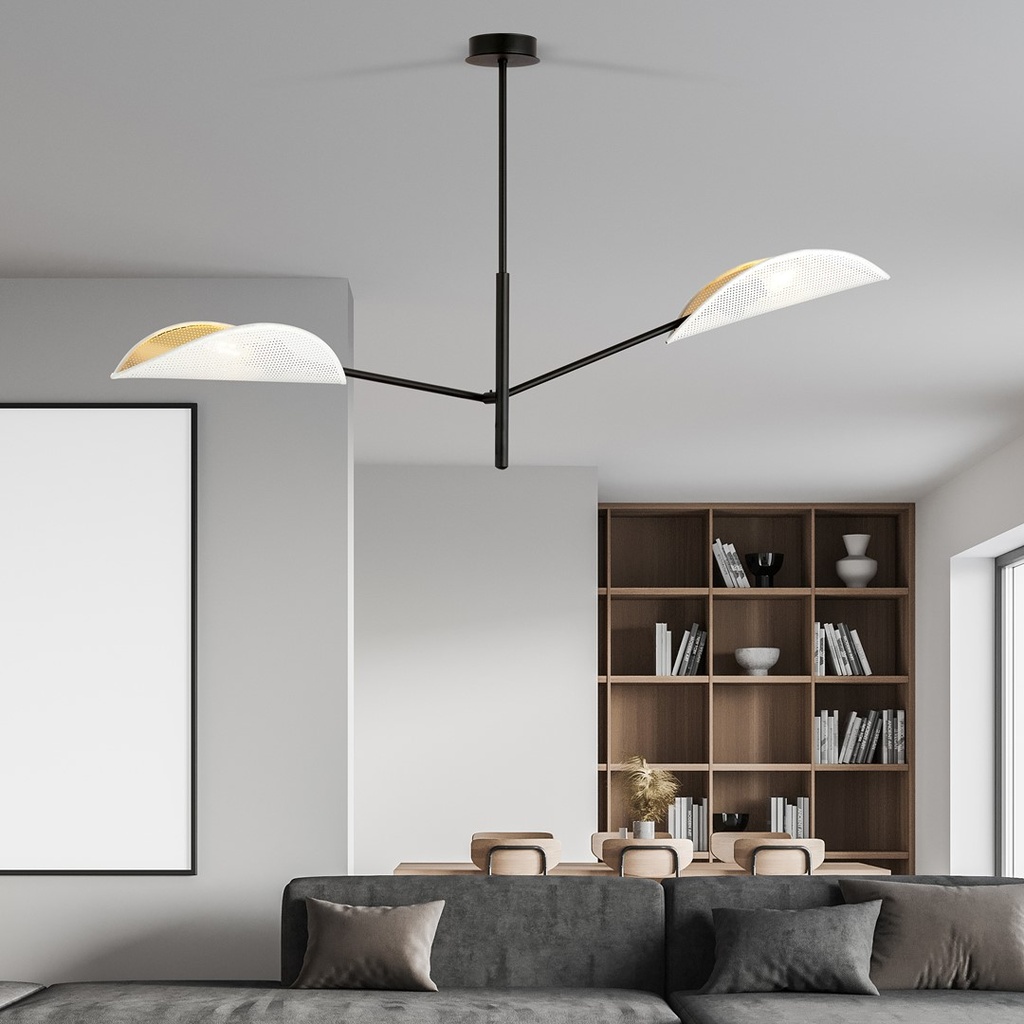 Vene 2 ceiling lamp – White – photo 6