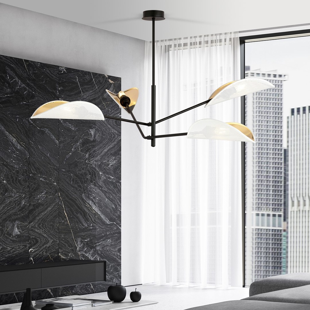 Vene 4 ceiling lamp – White – photo 5