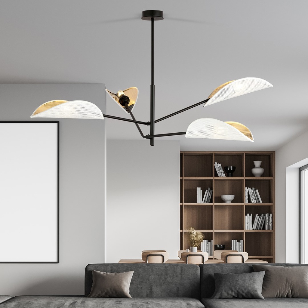 Vene 4 ceiling lamp – White – photo 6