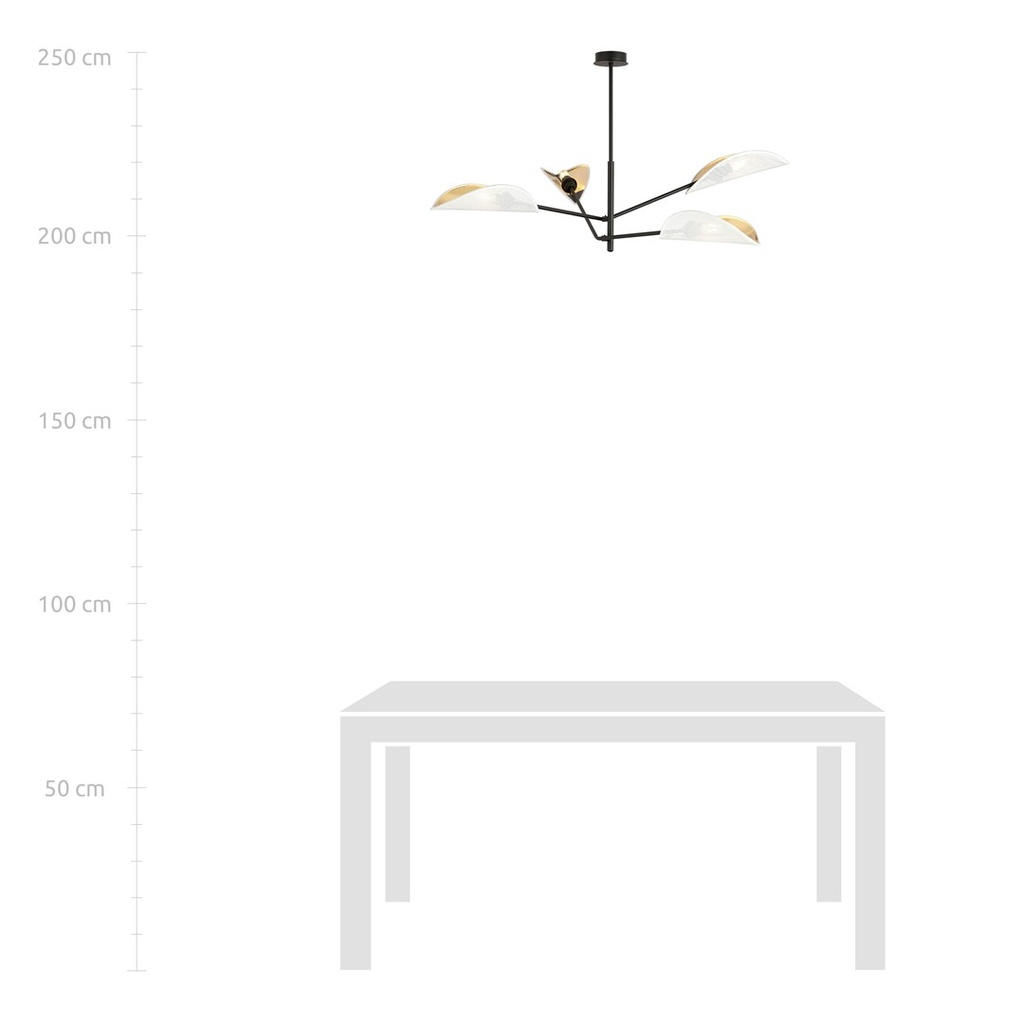Vene 4 ceiling lamp – White – photo 9