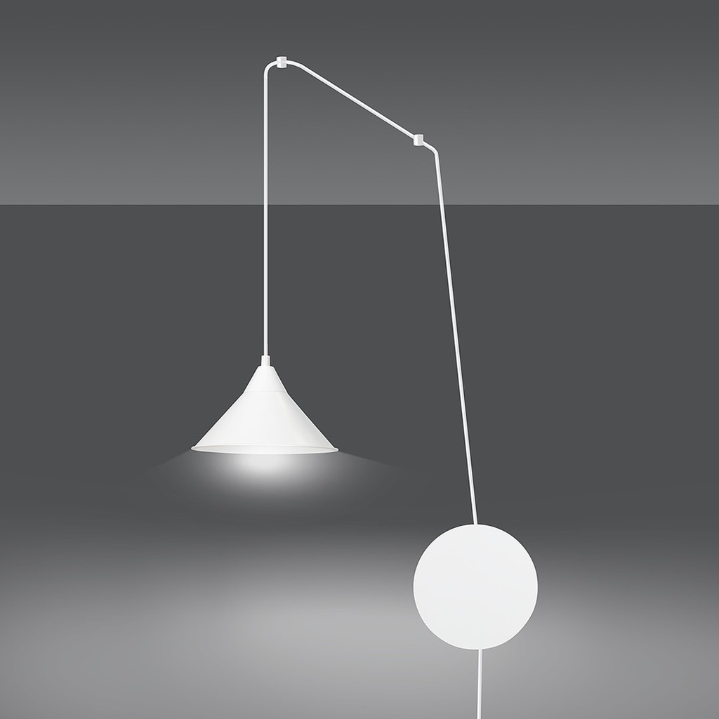 Abramo 1 pendant lamp – White – photo 3