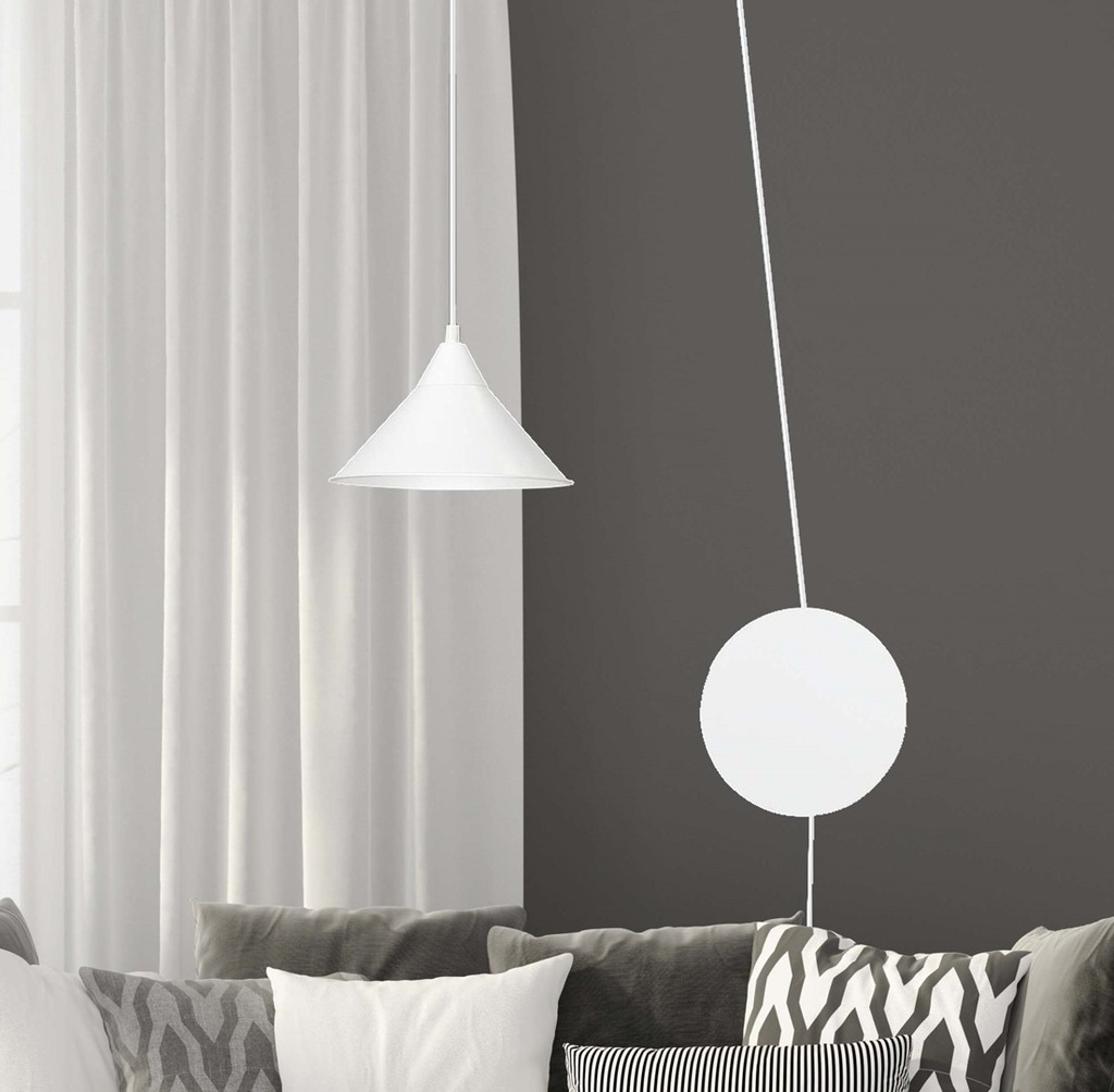 Abramo 1 pendant lamp – White – photo 7