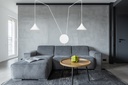 Abramo 2 pendant lamp – White – photo 6