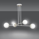 Ognis 4 pendant lamp – White – photo 3