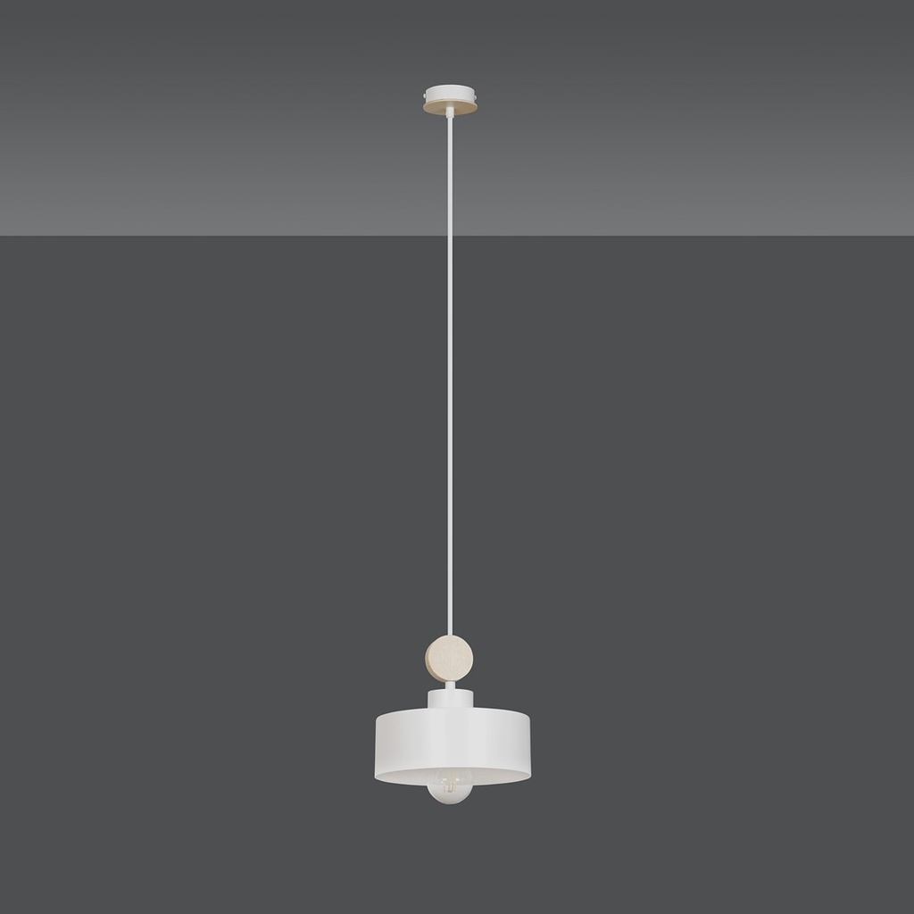 Tuniso 1 pendant lamp – White – photo 3