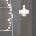 Tuniso 1 pendant lamp – White – photo 6