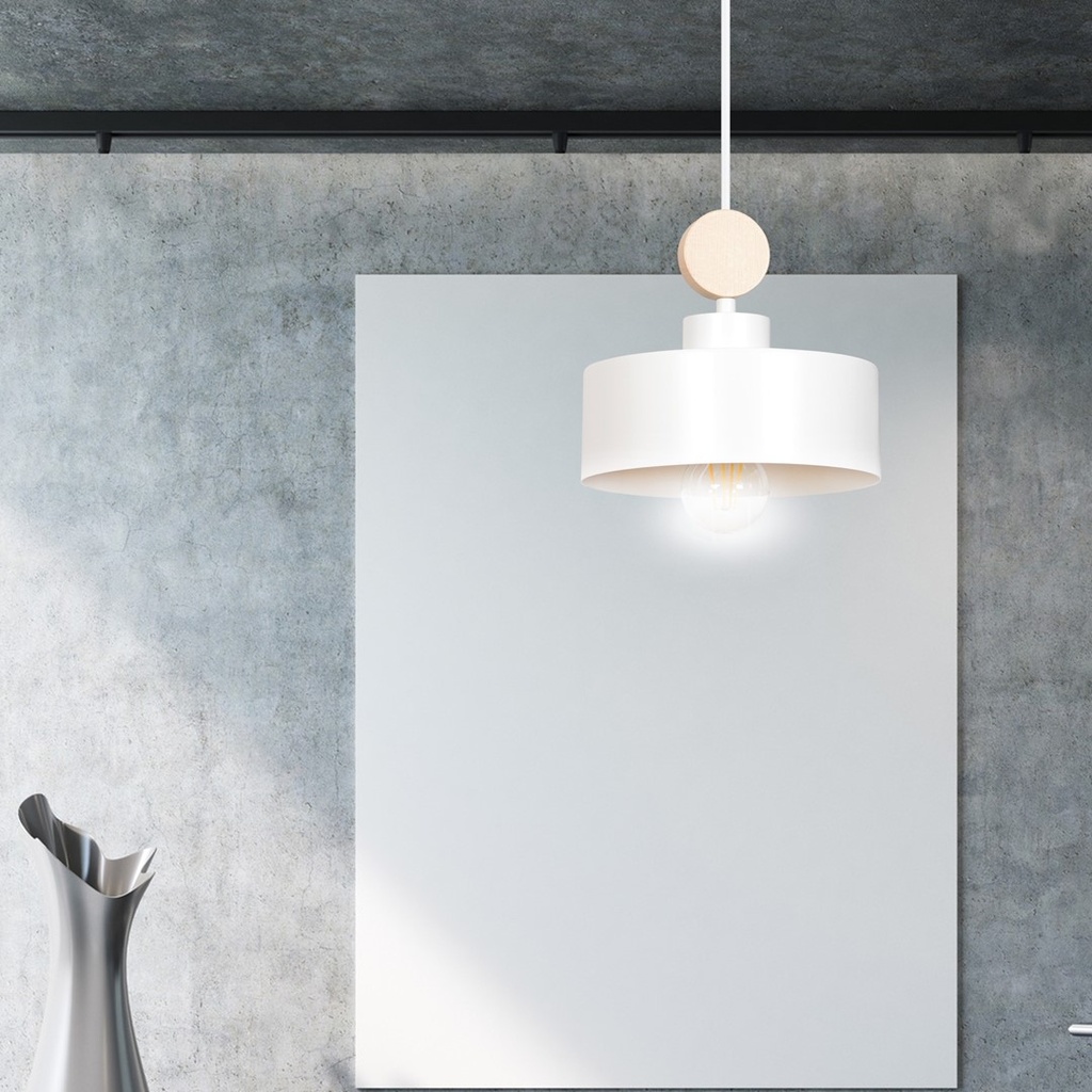 Tuniso 1 pendant lamp – White – photo 8