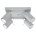 RING 4 ceiling light – Grey – photo 2