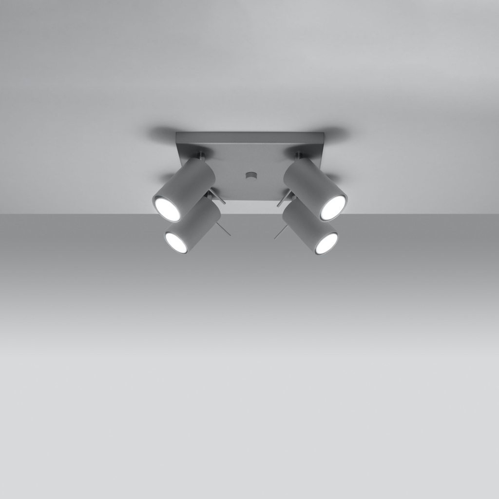 RING 4 ceiling light – Grey – photo 4