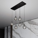 Cosmo 6 pendant lamp – graphite – photo 6