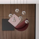 Cosmo 6 pendant lamp – graphite – photo 7
