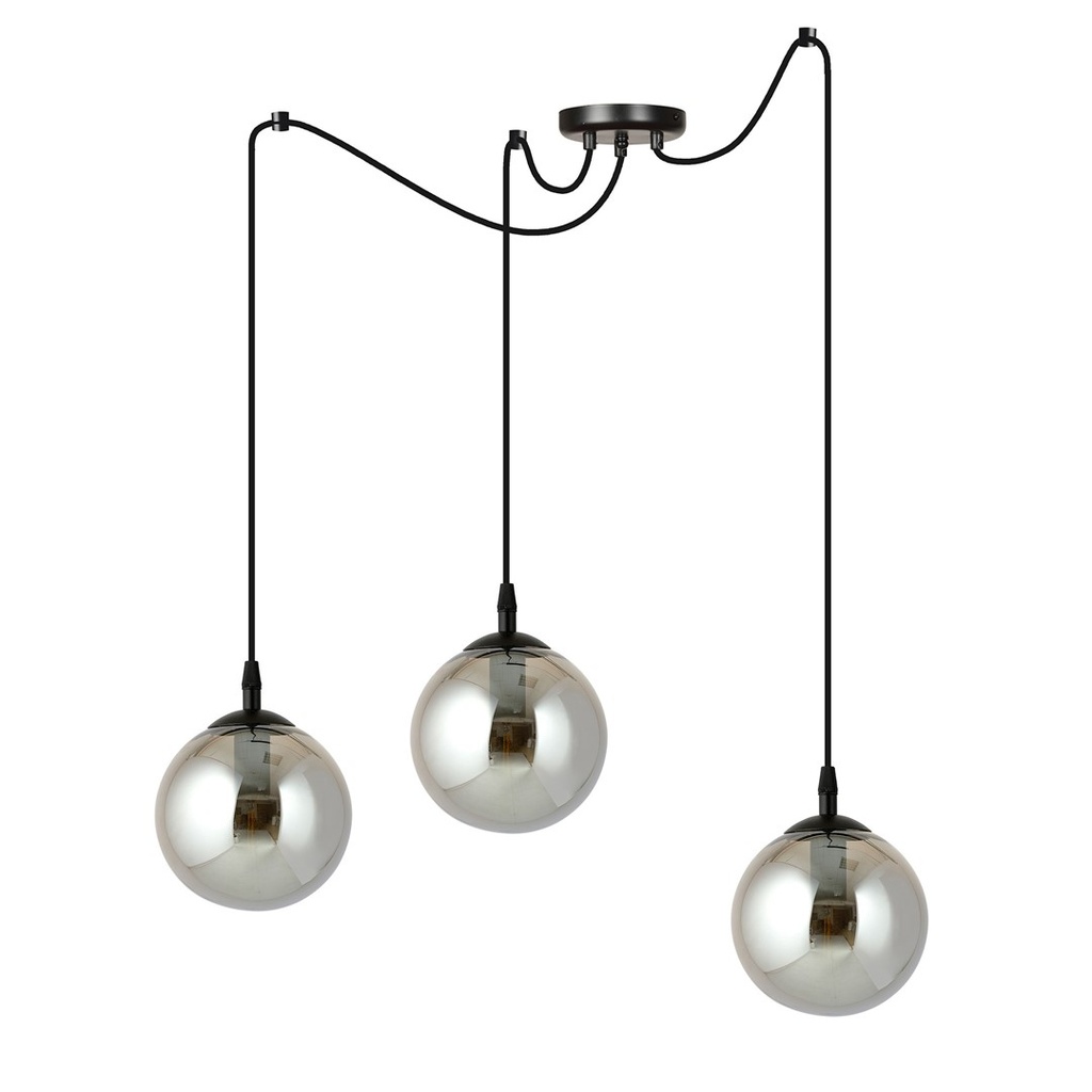 Gigi 3 pendant lamp – graphite – photo 3