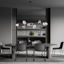 Pandora 8 pendant lamp – graphite – photo 9