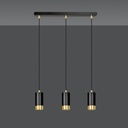 Fumiko 3 pendant lamp – Gold – photo 3