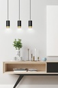 Fumiko 3 pendant lamp – Gold – photo 5