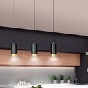 Fumiko 3 pendant lamp – Gold – photo 8