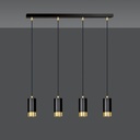 Fumiko 4 pendant lamp – Gold – photo 3