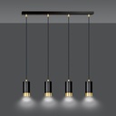 Fumiko 4 pendant lamp – Gold – photo 4