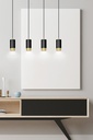 Fumiko 4 pendant lamp – Gold – photo 7