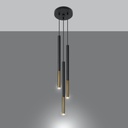 MOZAICA 3P pendant lamp – Gold – photo 4