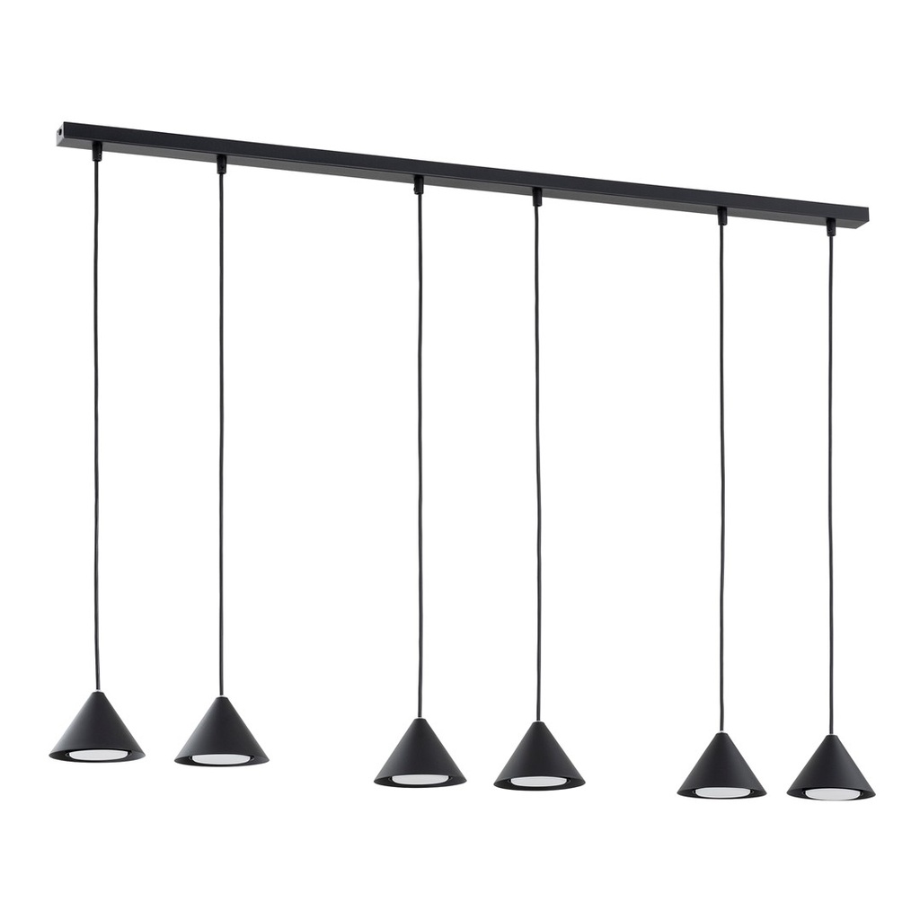 Elit 6 pendant lamp – Black – photo 3