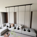 Elit 6 pendant lamp – Black – photo 7
