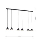 Elit 6 pendant lamp – Black – photo 10