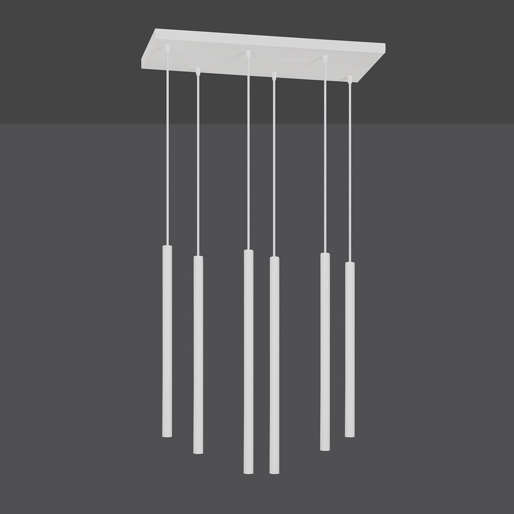 Selter 6 pendant lamp – White – photo 3